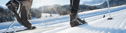 cross-country skiing