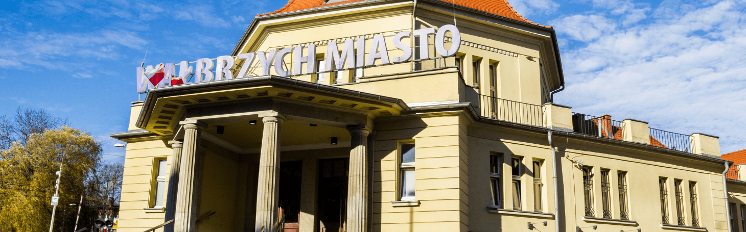 Railway station in Walbrzych