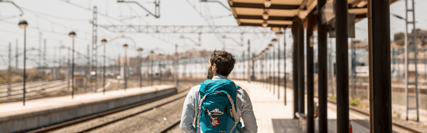 Man on the platform