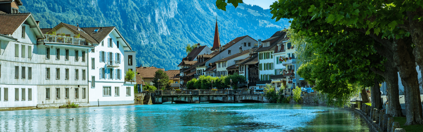 Interlaken view of the river