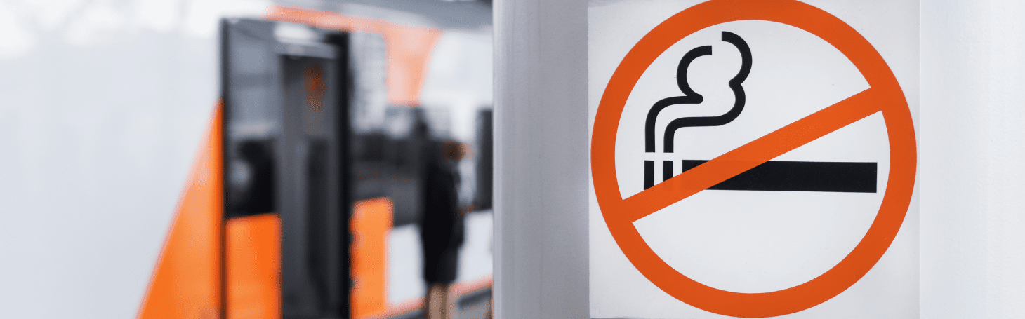 No smoking sign