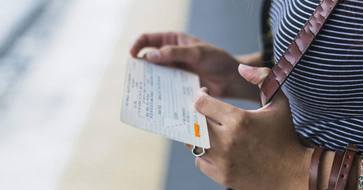Railway ticket
