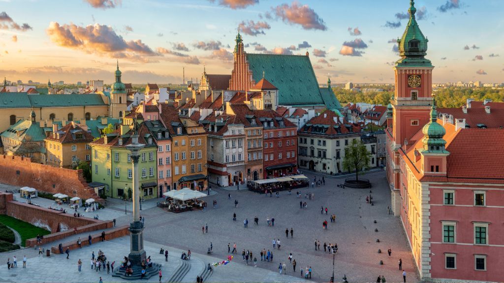 Castle Square in Warsaw
