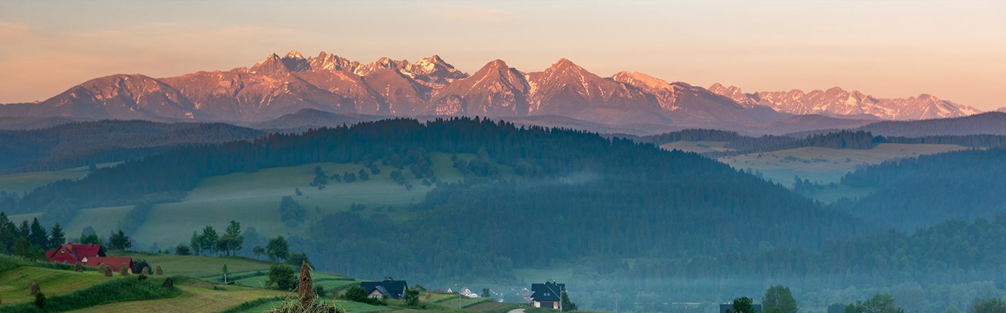 Panorama of the Tatra Mountains