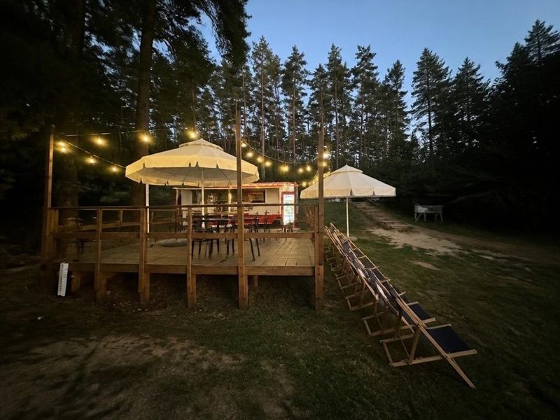 Plaża Rowki, okolice dworca Augustów