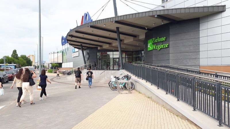 Galeria Zielone Wzgórze, shopping mall near Białystok Zielone Wzgórza station