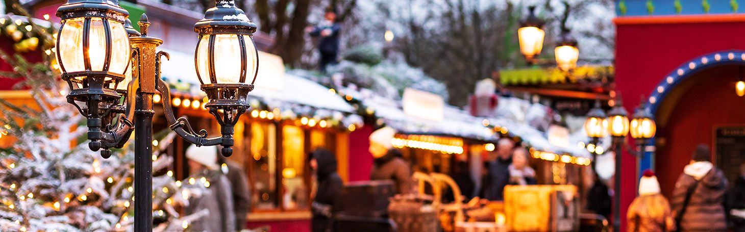 Christmas market in Bydgoszcz