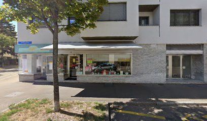 Eleonore Geiser, shop near Basel SBB station