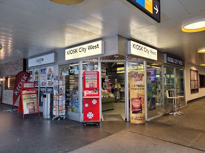 Kiosk City West, shop near Bern station