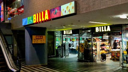Billa, shop near Praha hlavní nádraží station