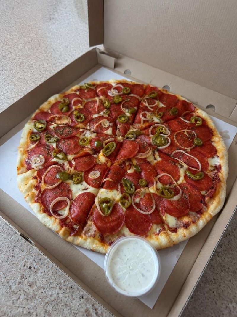 Pizza Point, okolice dworca Dąbrowa Białostocka