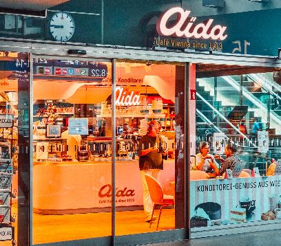 AIDA Café Berlin Hauptbahnhof, near Berlin Hauptbahnhof station