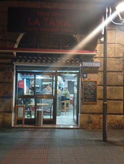 Bar de tapas La Tana, near Tarragona station
