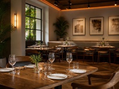 Restaurant Le Kuhn, okolice dworca Strasbourg