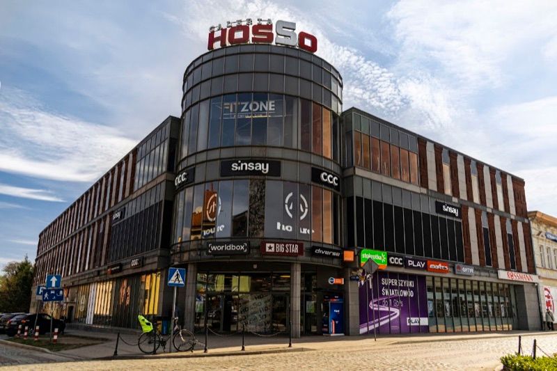 Galeria Hosso, shopping mall near Gryfice station