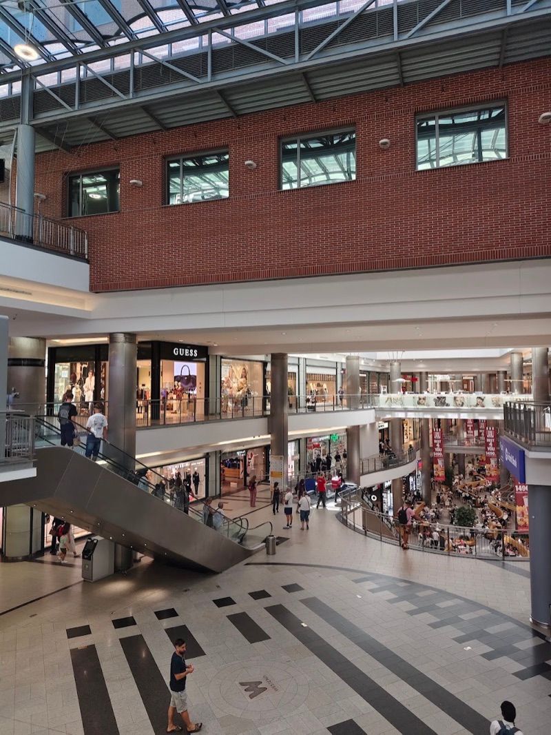 Westend, shopping mall near Budapest-Nyugati station