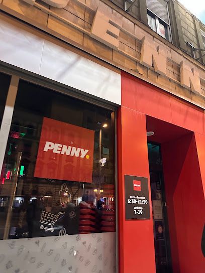PENNY. Szent István krt., shop near Budapest-Nyugati station