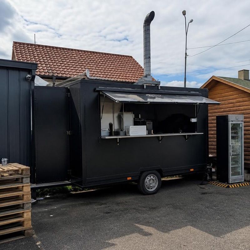 Wypas Burger - foodtruck, near Kalwaria Zebrzydowska station
