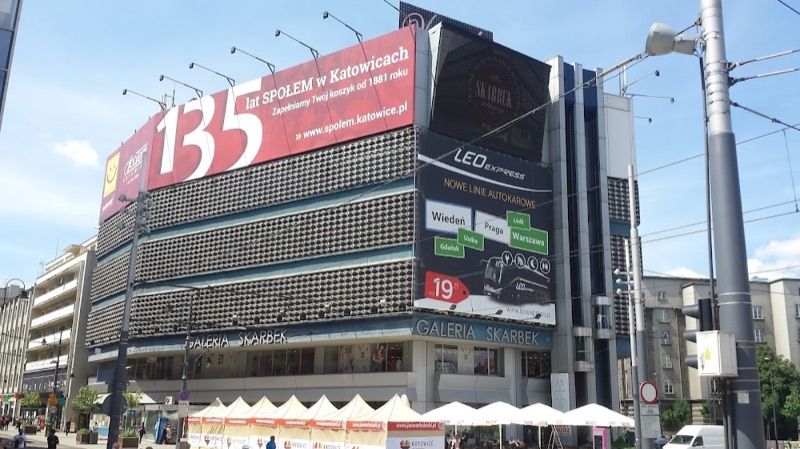 Galeria Skarbek, shopping mall near Katowice station
