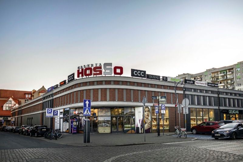 Galeria Hosso, shopping mall near Kołobrzeg station