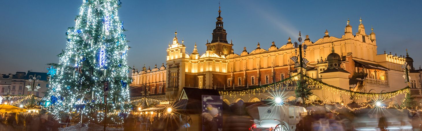 Christmas market in Krakow