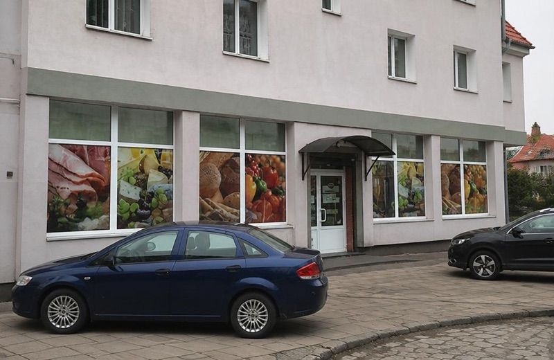 Primus Sklep Spozywczy "Karolina", sklep przy dworcu Łodź Fabryczna