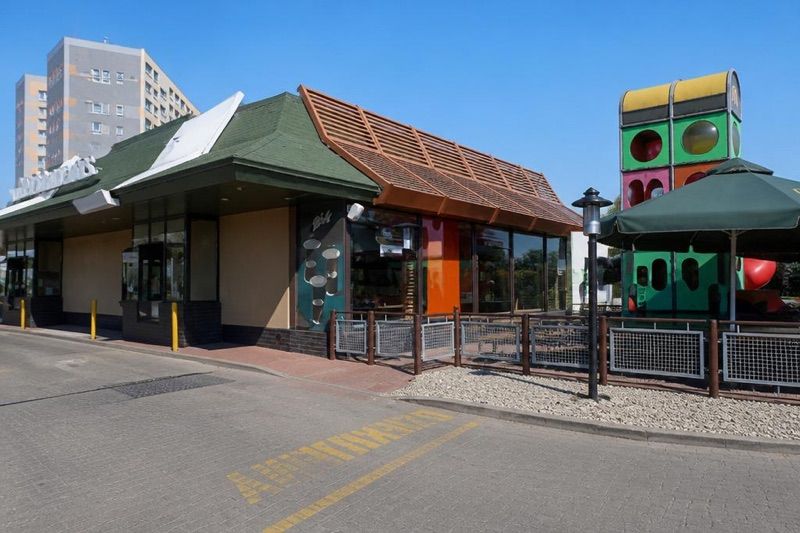 McDonald's, okolice dworca Łódź Widzew