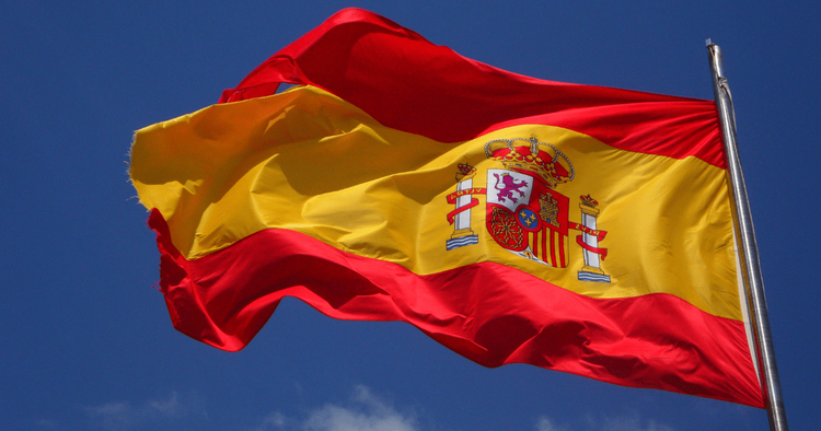 the flag of Spain