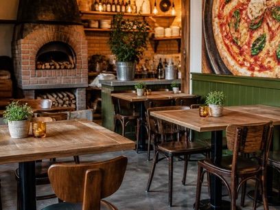 Pizza House, near Mrozy station