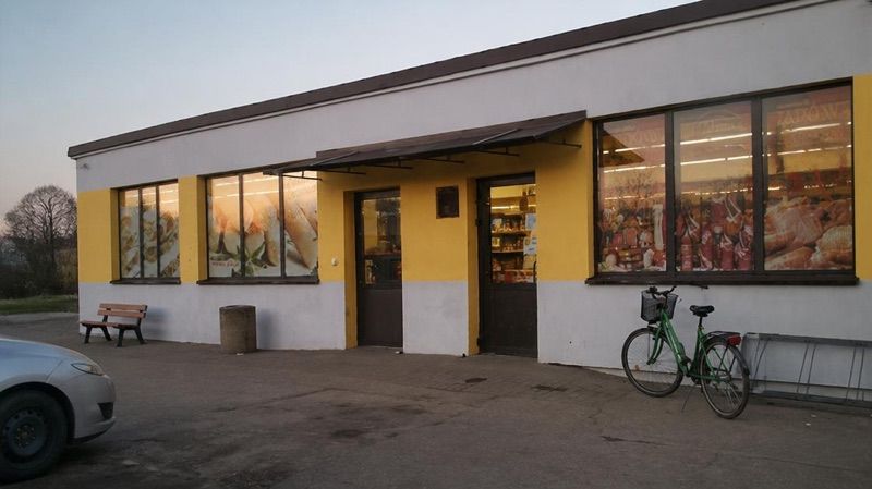 Merkury Pieścirogi, sklep przy dworcu Nasielsk