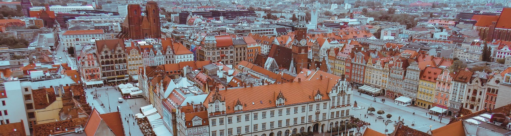 Graphic: View of Wrocław Market Square