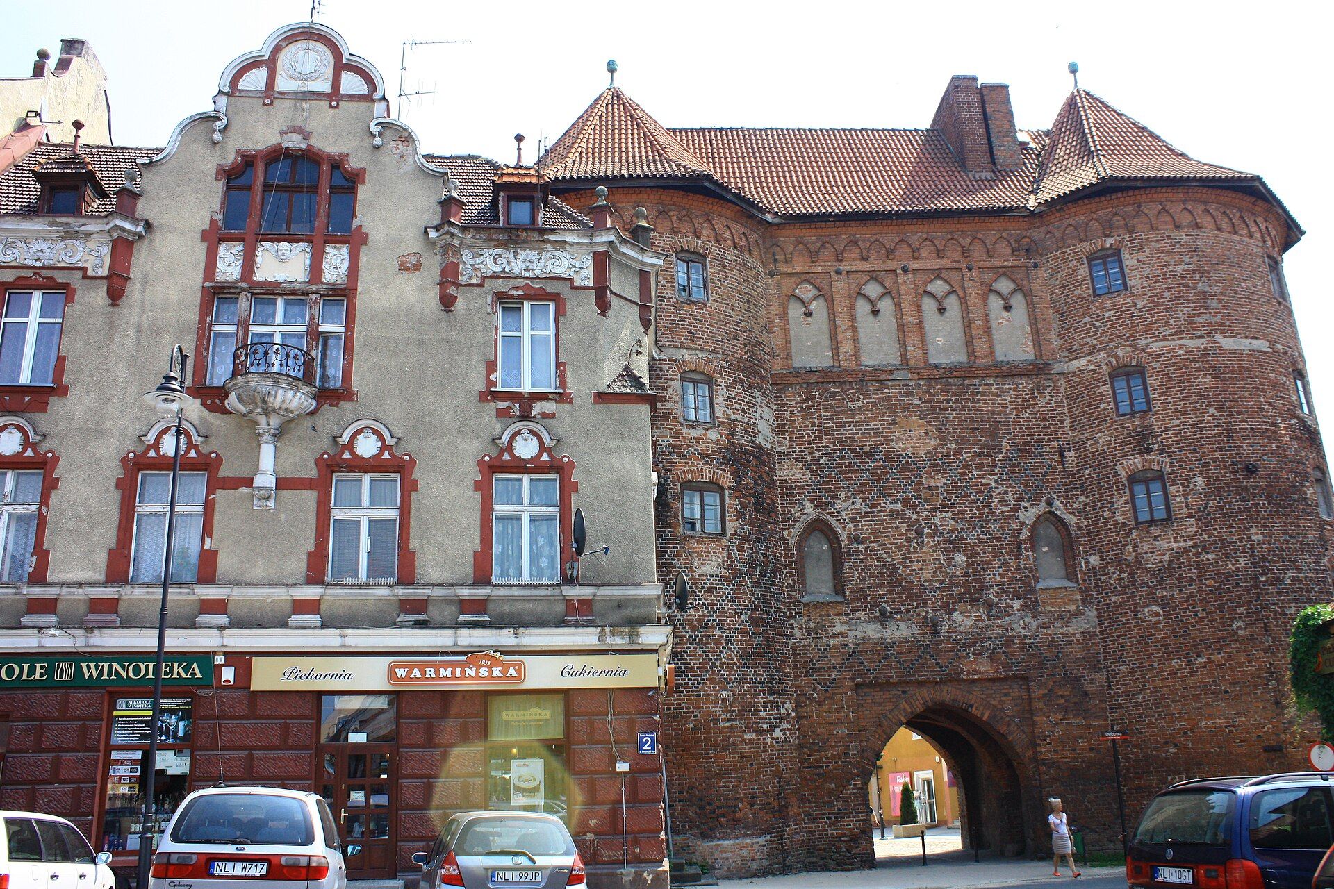 Wysoka Brama, atrakcja w pobliżu dworca Olsztyn Zachodni