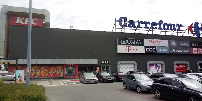 Galeria Niwa, shopping mall near Oświęcim station