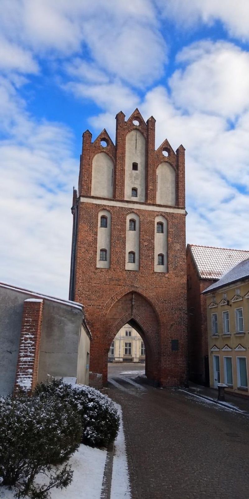 Makieta pamiątkowa, atrakcja w pobliżu dworca Pasłęk