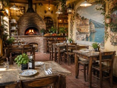 Pizzeria Italianoo, okolice dworca Pasłęk