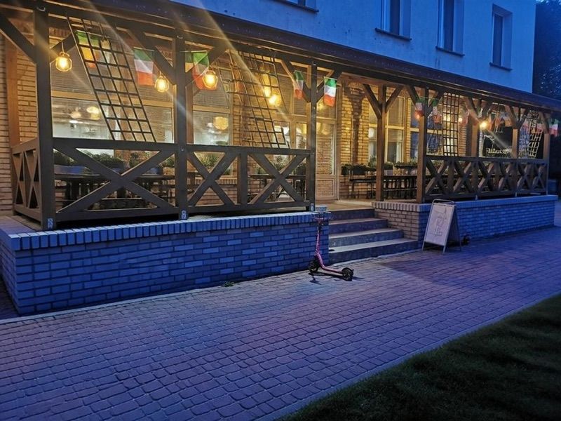Całkiem Włoska Restauracja Pisz, near Pisz station