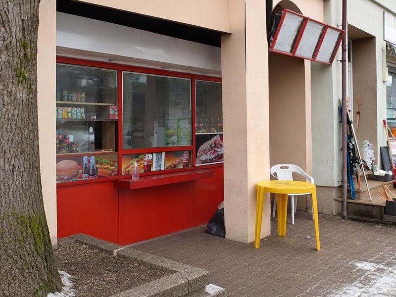 Fast food Przysucha, okolice dworca Przysucha
