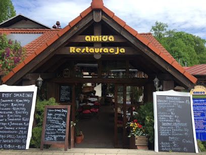 Amida. Restauracja, near Ruciane-Nida station