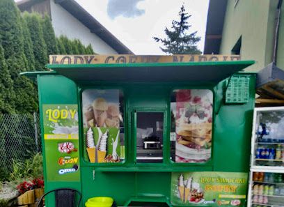 Lody, Gofry i Napoje, near Stary Sącz station