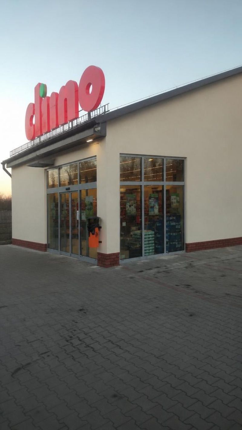 Dino, sklep przy dworcu Sulechów