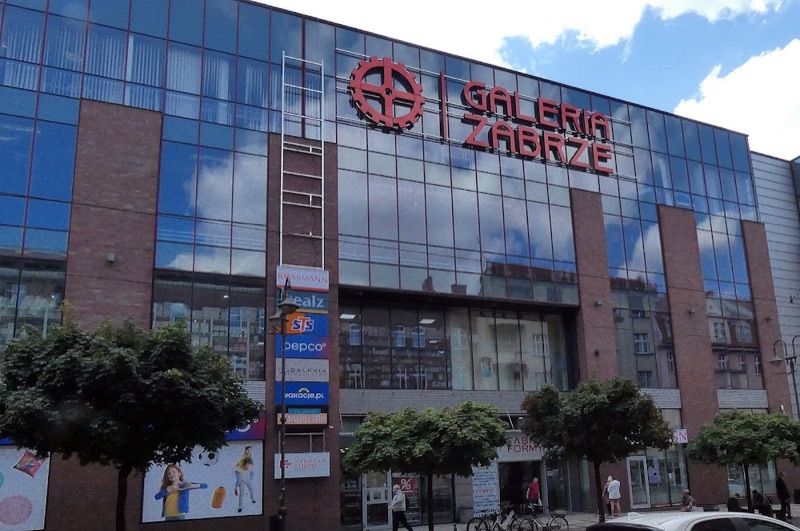 Galeria Zabrze, shopping mall near Dworzec Kolejowy Zabrze station