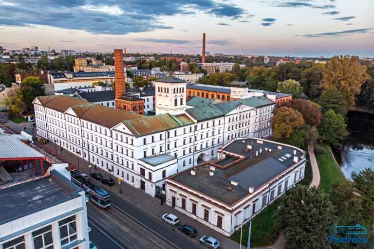 St Stanislaus Kostka Cathedral in Lodz Łódź - a ready-made recipe for train travel