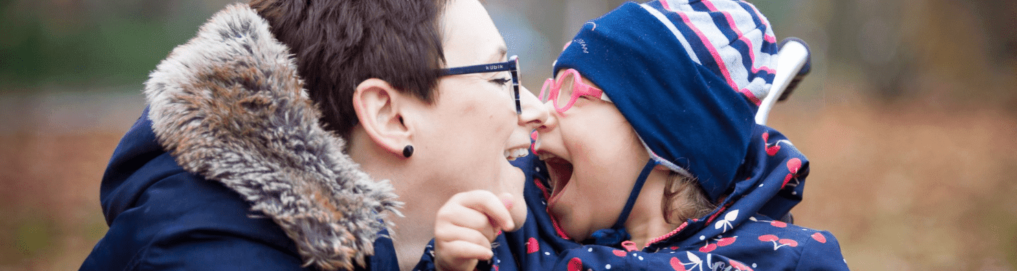 Eurotravel support brand with a disabled child