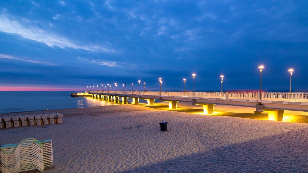 The Kolobrzeg's pier The Kolobrzeg's pier