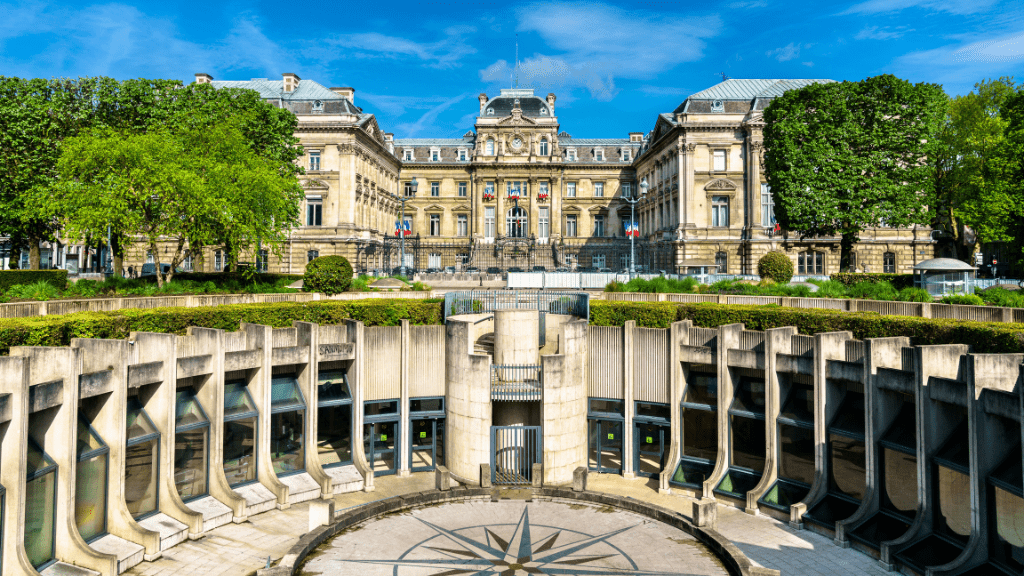 Amphitheater and prefecture of Lille Amphitheater and prefecture of Lille