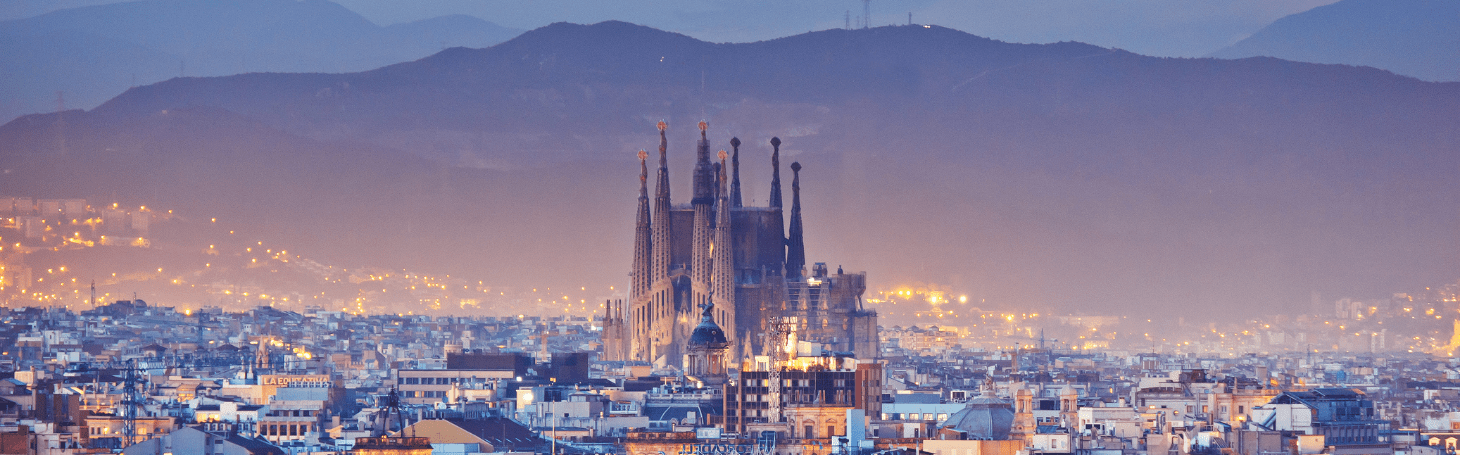Barcelona skyline