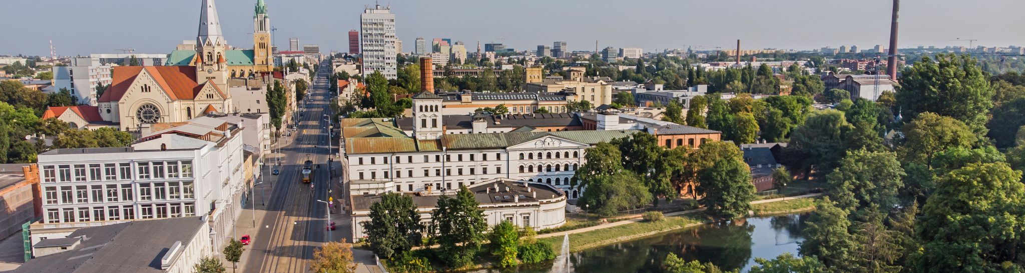 Panorama of Łódź photo: panorama of Łódź