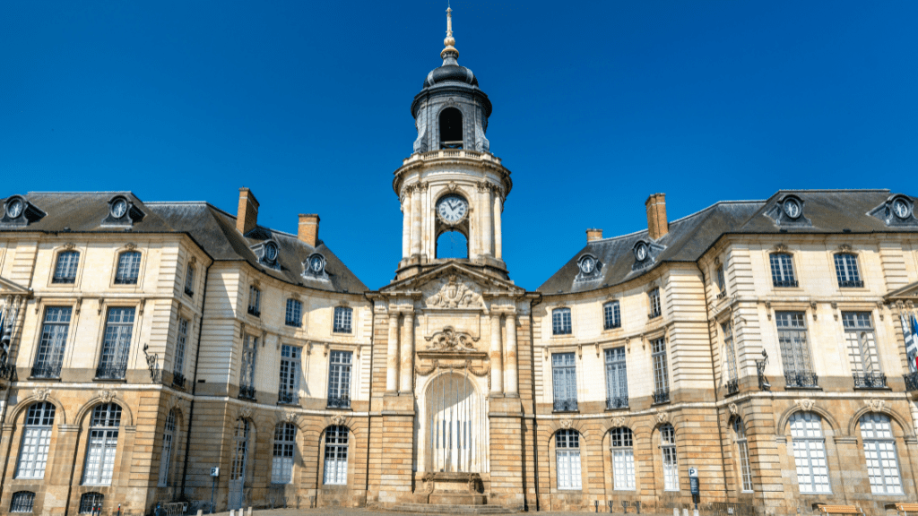 The Town Hall in Rennes The Town Hall in Rennes