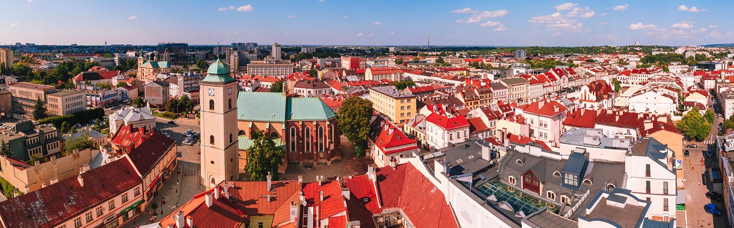 Attractions in Rzeszów - the best places to visit Panorama of Rzeszów