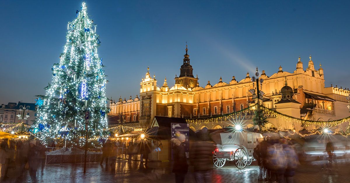 Poland Christmas Markets - best festive fairs and 2025 dates Krakow christmas market